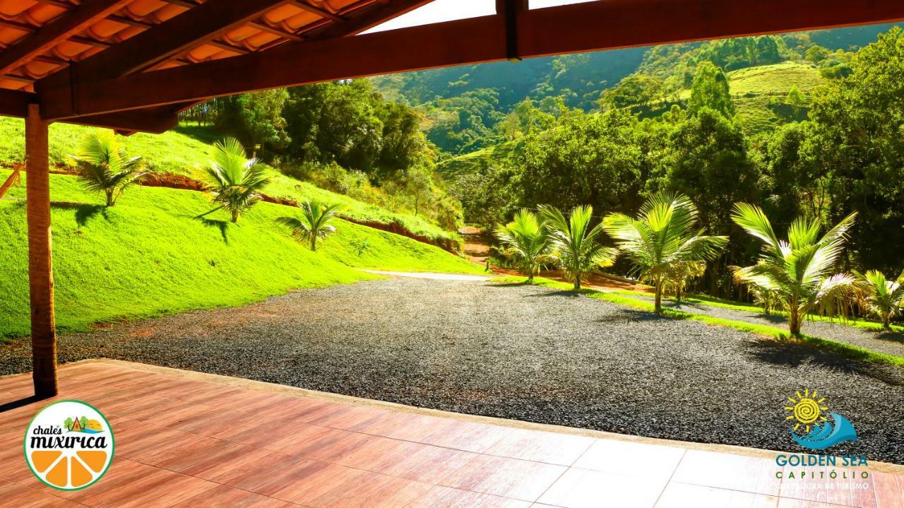 Chales Mixirica Hotel กาปีตอลิโอ ภายนอก รูปภาพ